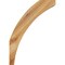 Ekena Millwork 4"W x 10"D x 14"H Thorton Rough Sawn Knee Brace, Western Red Cedar BRC04X10X14THR00RWR - alternate 2